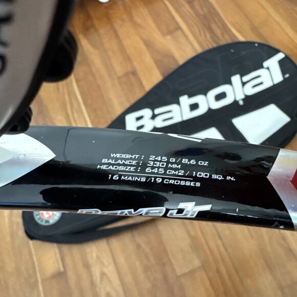 Babolat Aero Pro Drive Jr French Open Roland Garros 4 0/8 Grip Tennis Racket - Picture 9 of 13